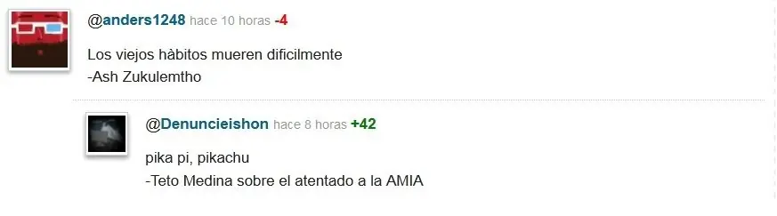 comentarios