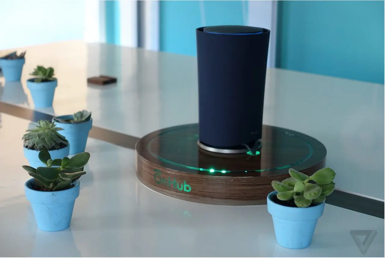 Una mirada al nuevo router de Google OnHub