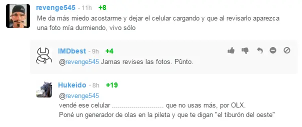 Super comentarios Taringueros no tan conocidos
