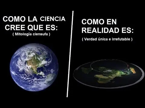 se comprobó que la tierra es plana