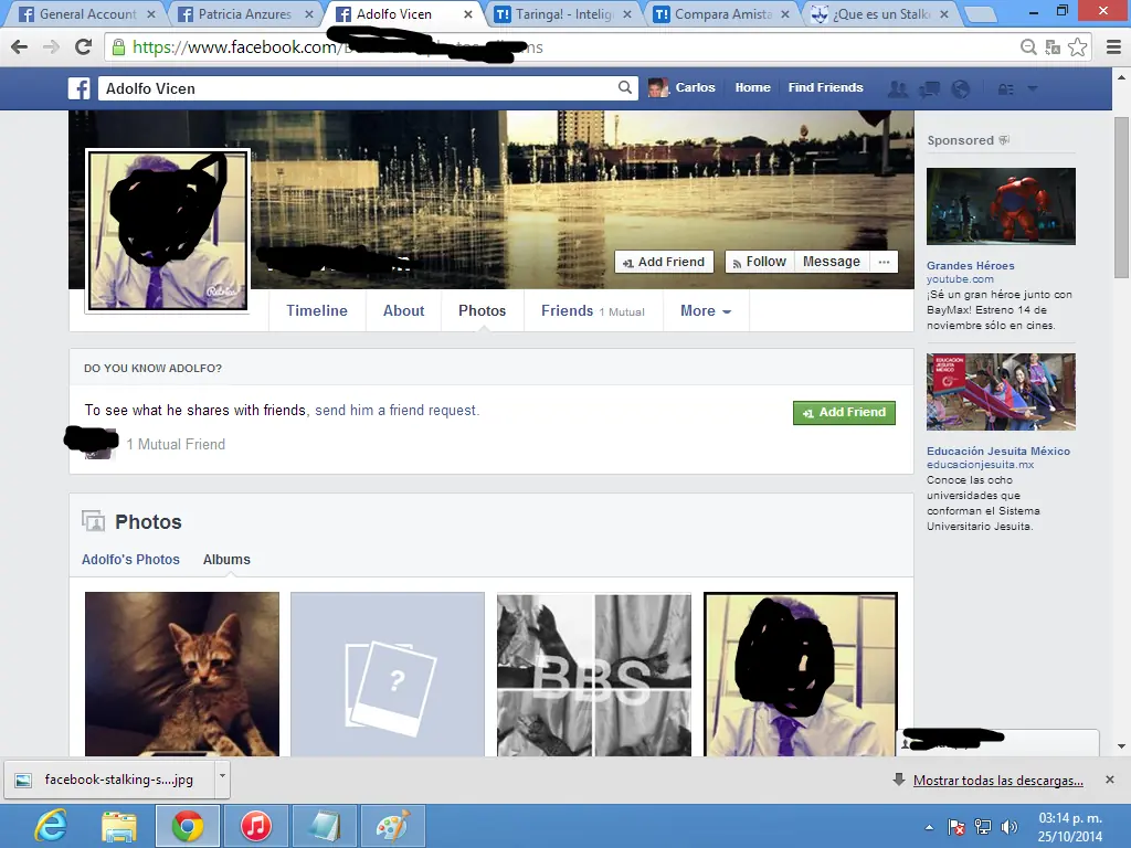 STALKER para Facebook Tomo 1