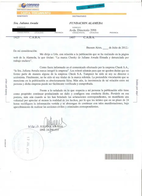 Desmintiendo: ''Primera dama y candidata PRO denunciada''