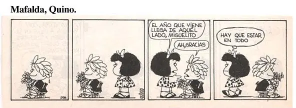 El año nuevo es un chiste