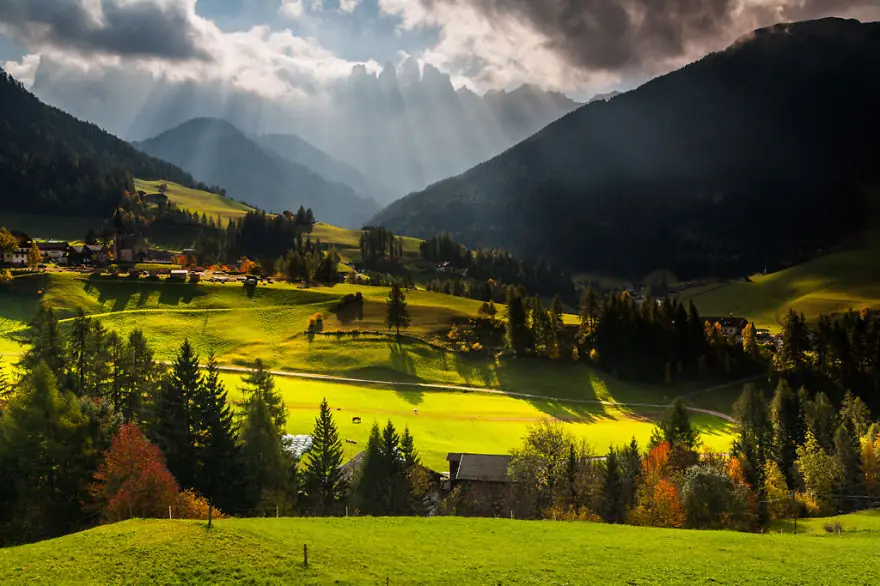 Espectaculares fotos de los Dolomitas (Italia) en Otoño