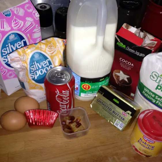 Como hacer unas deliciosas cupcakes de coca cola