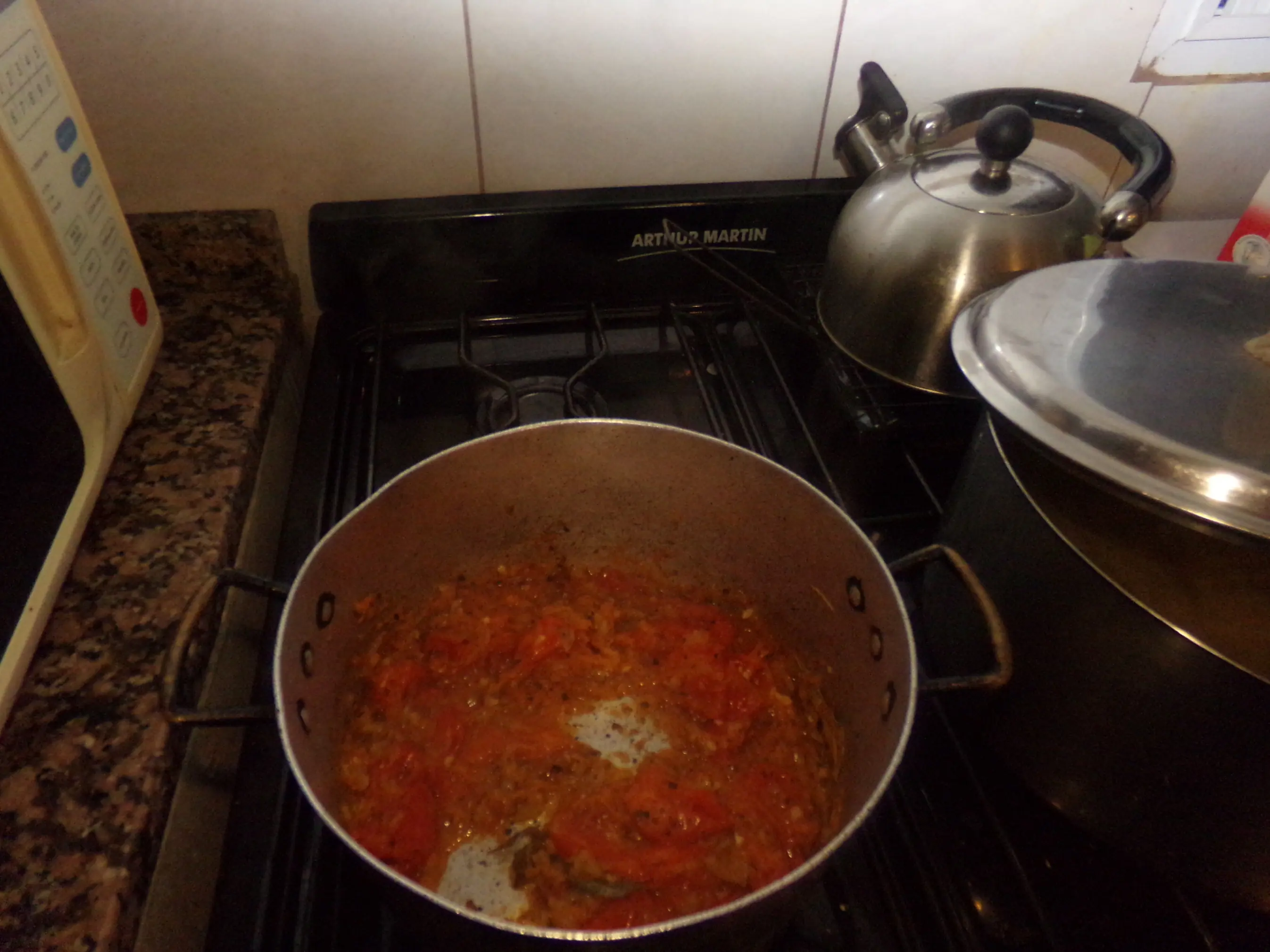 Fideos con salsa filleto