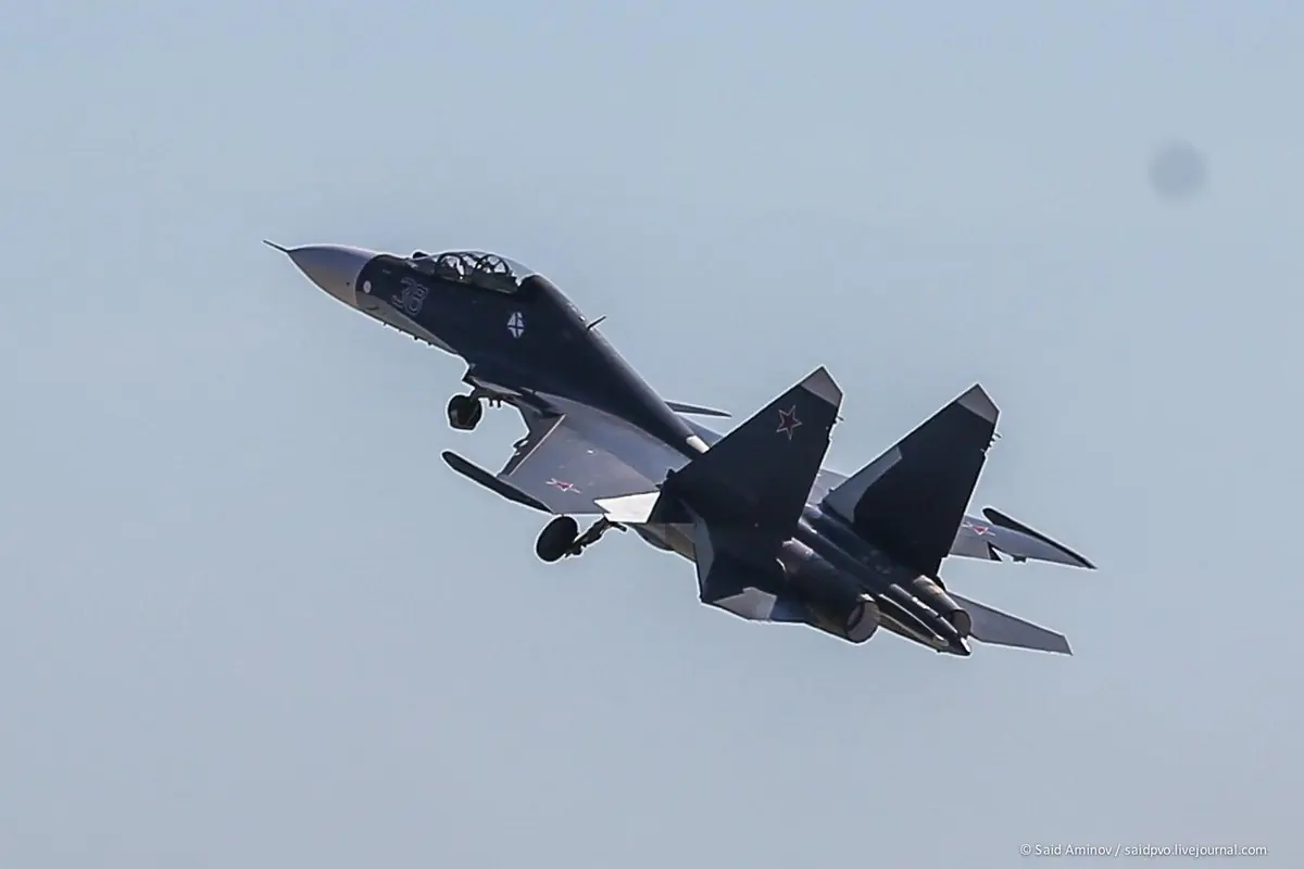 Feria aeronáutica Rusa MAKS 2015