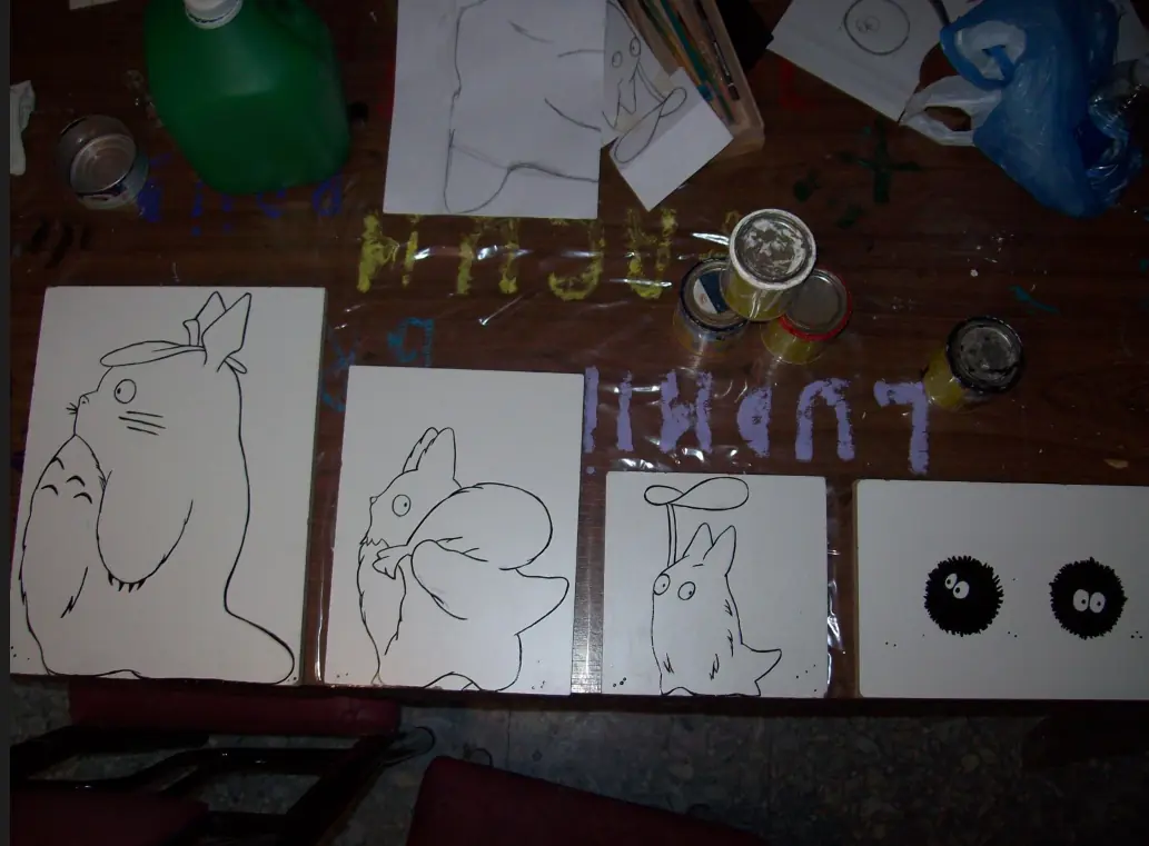 Cuadro de My Neighbor Totoro