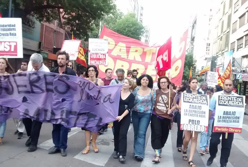 La izquierda contra el ajuste y la represión