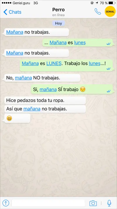 Conversaciones de un perro y su dueño