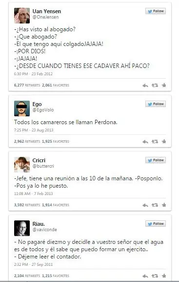 los mejores tweets graciosos