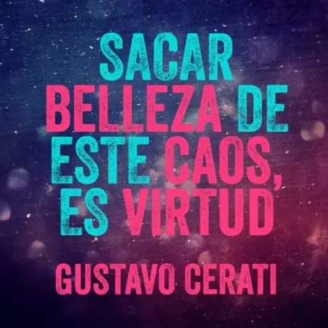 Llevate más de 30 frases ilustradas de Cerati y Soda