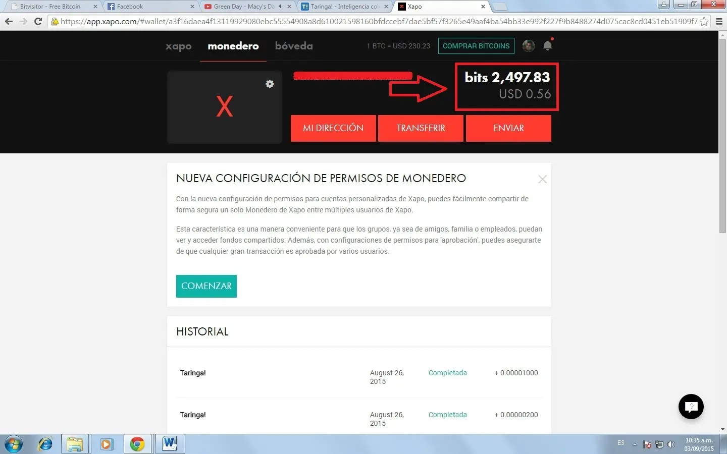 cuenta