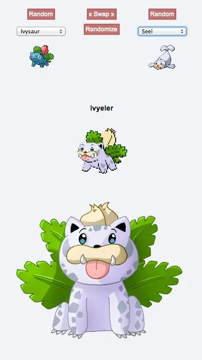 Increíbles Fusiones Pokémon