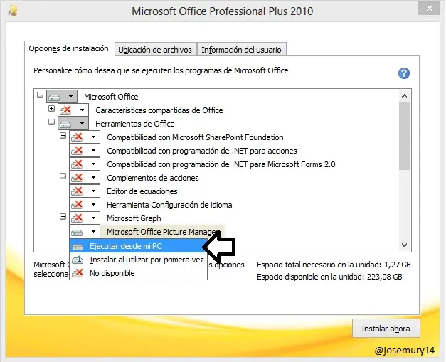 Cómo instalar Microsoft Picture Manager en Office 2013/2016 Cómo instalar Microsoft Picture Manager en Office 2013/2016