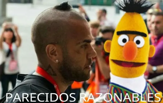 Memes del nuevo corte de Dani Alves
