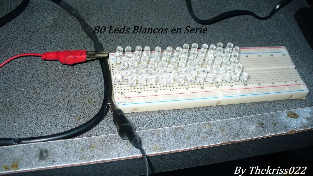 Armando Luz Estrober Con Led a 220V