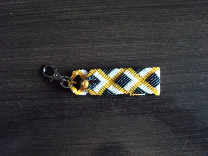 pulsera macramé paso por paso