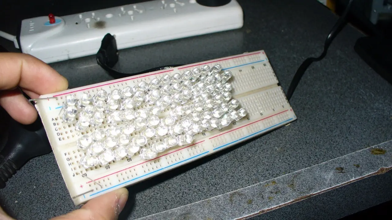 led