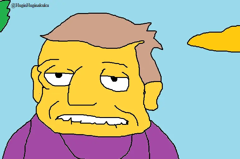 Dibuje a los simpsons re duros Entra que no cobro