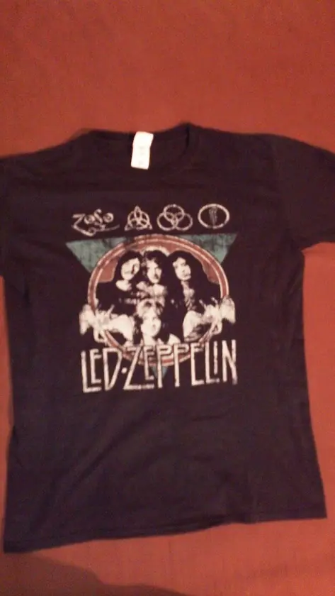 Hice un cuadro de Led Zeppelin y te lo tromues