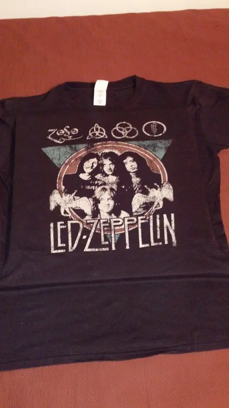 Hice un cuadro de Led Zeppelin y te lo tromues