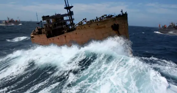 Cuba: Barco SS Cotopaxi reaparece después de 90 años