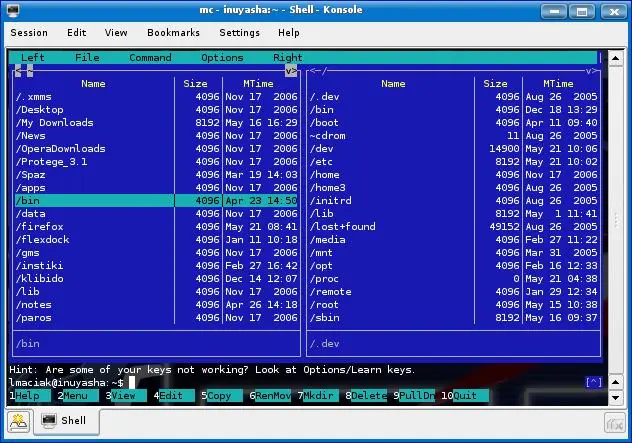 Aplicaciones para CLI (Linux, todas las distribuciones)
