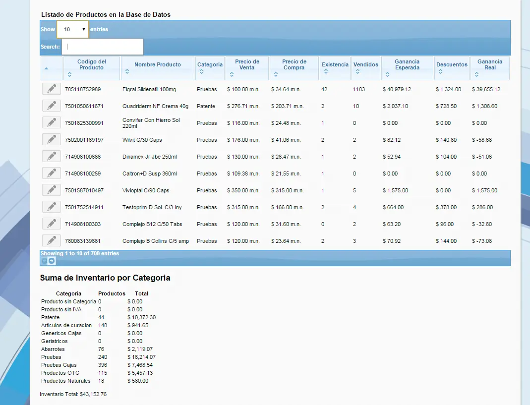 Punto de Venta en PHP, HTML5, MySQL, Javascript, AJAX