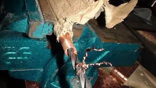 Soldadora Por Puntos Con Un Transformador de Microondas