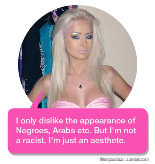 Traducción de algunos posts de Valeria Lukyanova (Barbie)