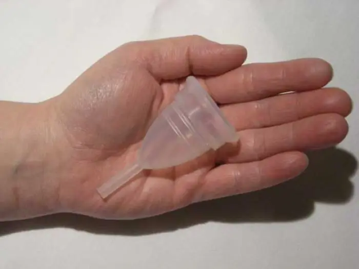 Copa menstrual. Higiene íntima