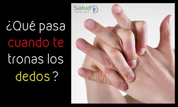 Esto es lo que pasa cuando te “Crujes” los Dedos