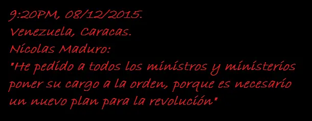 ¡Maduro pide dimisión a todos sus ministros!