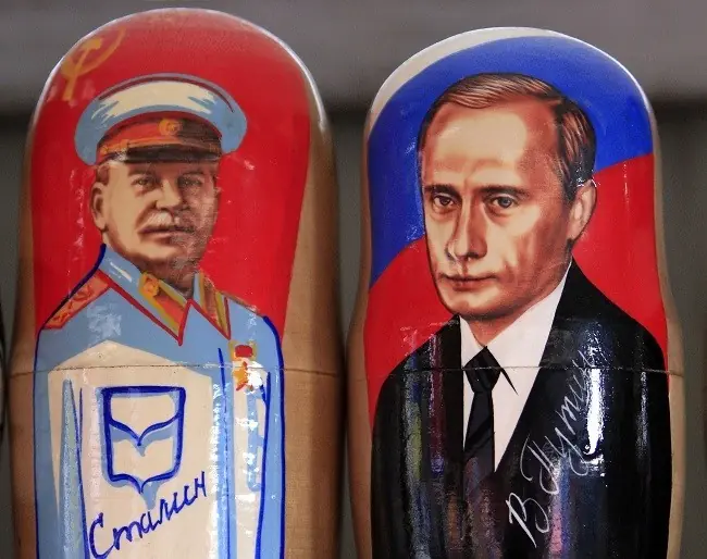 Vladimir Putin y su merchandising en Rusia