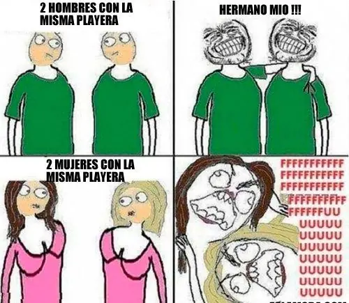 graciosas imágenes que describen la lógica de las mujeres