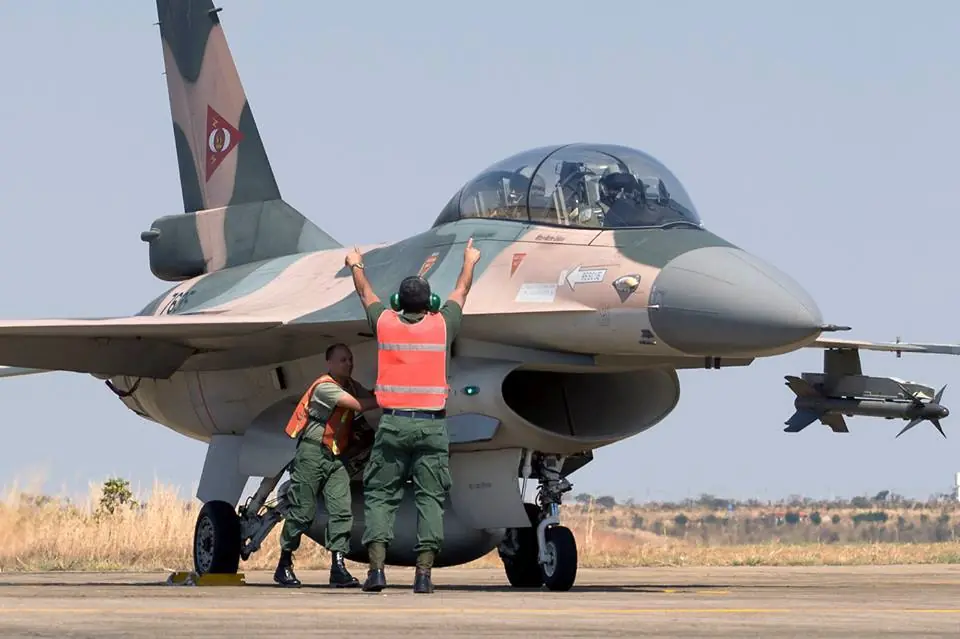 Venezuela logra activar 20 Aviones F-16 de Combate