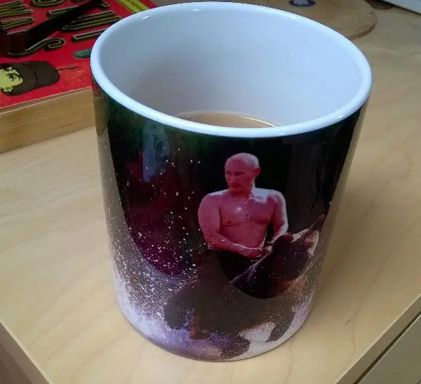 Vladimir Putin y su merchandising en Rusia
