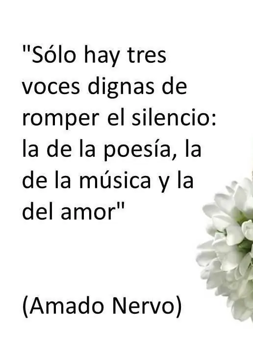 Frases y poemas de Amado Nervo [Hazte el amor]