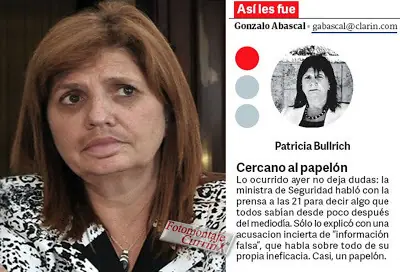 El día que Patricia Bullrich logró lo imposible