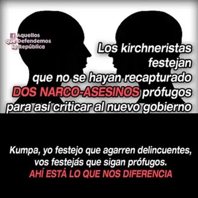 Profugos: kirchneristas contentos?