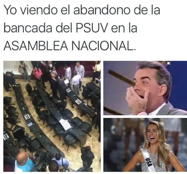 Memes de la nueva Asamblea Nacional Venezolana.
