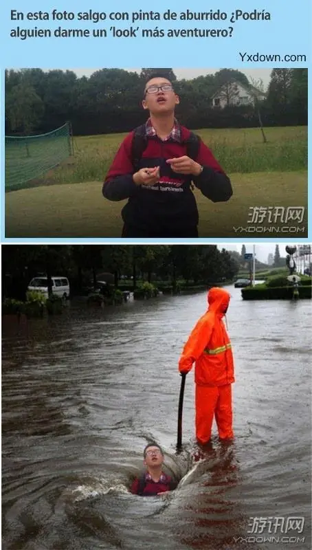 Nunca pidas a alguien en internet que te edite las fotos!