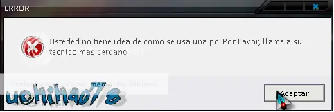 Crear mensaje de Error en Windows(para molestar)