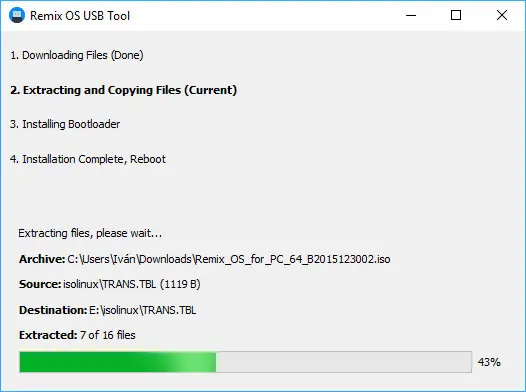 Cómo instalar android remix os