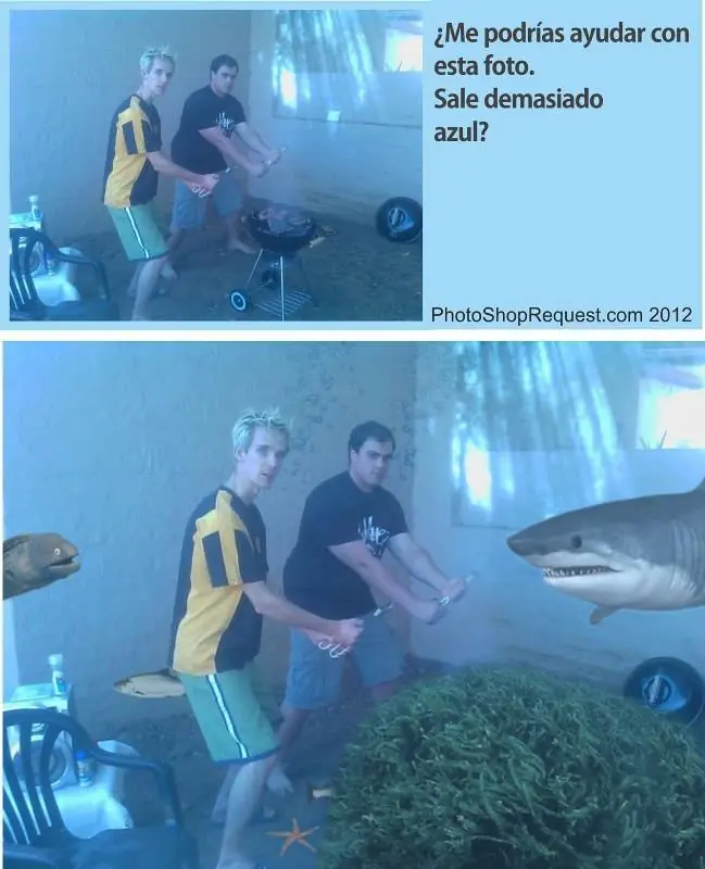 Nunca pidas a alguien en internet que te edite las fotos!