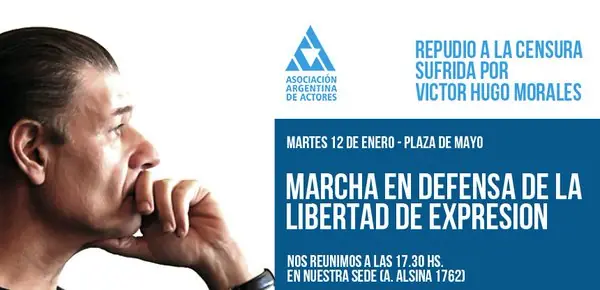 Carta abierta de AAA en repudio por despido a V. H. Morales