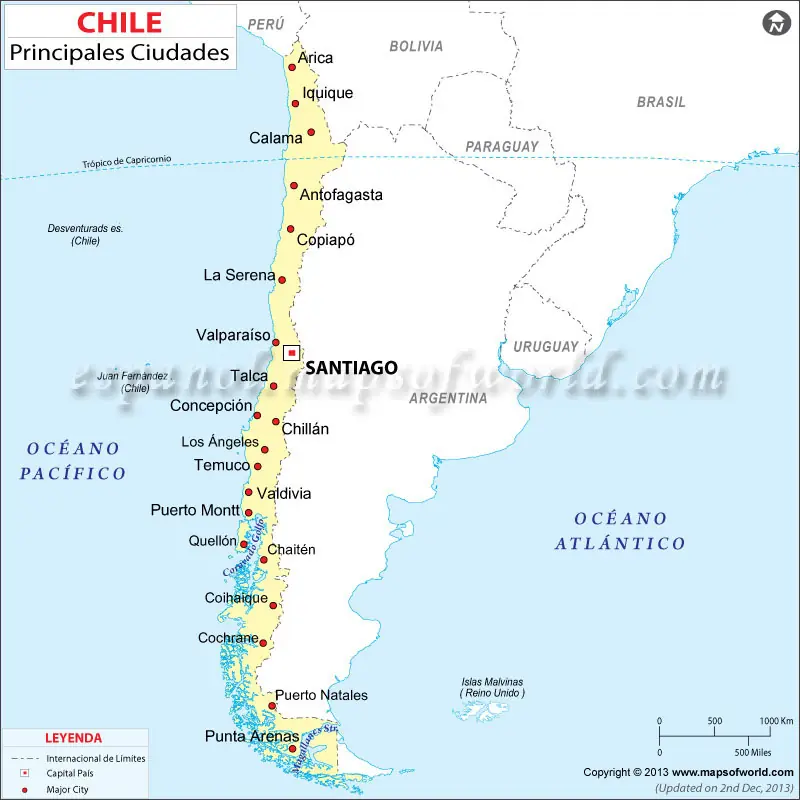 tsunamis en chile