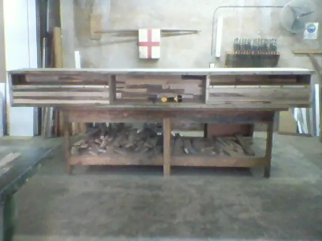 Mi trabajo en muebles de madera de Guayubira Mi trabajo en muebles de madera de Guayubira