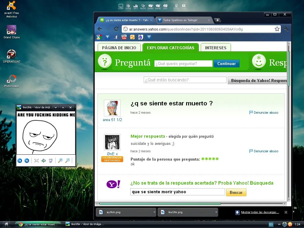 Yahoo Answers! Preguntas AYFKM ¬¬